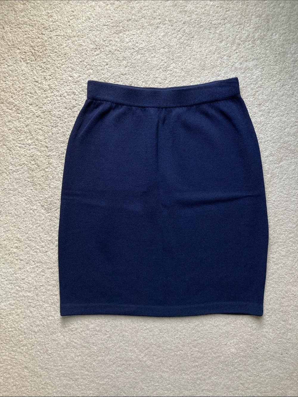 St. John Basics deep navy skirt